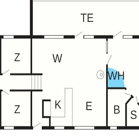 度假居 10 Person In Ebeltoft-by Traum *